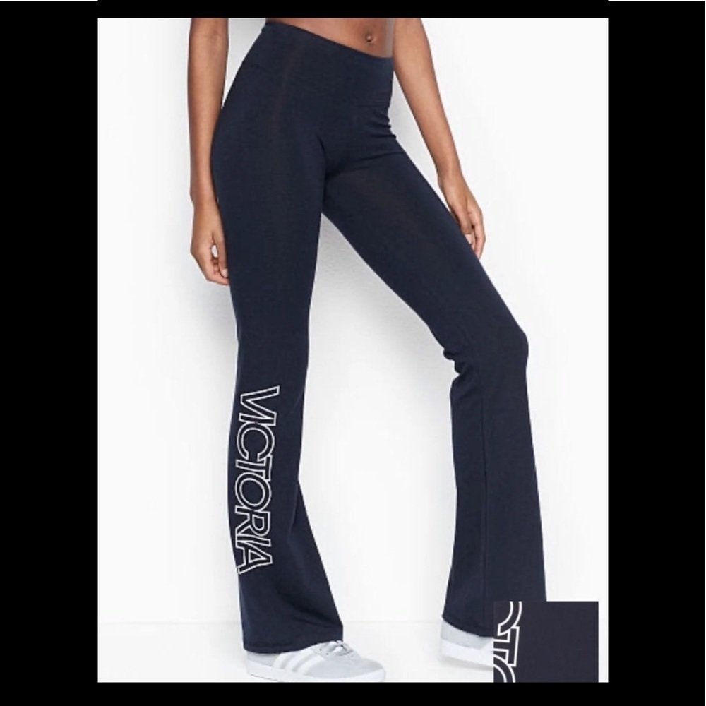 Victoria Sport Navy Blue Yoga Pant Large Worn Once